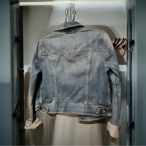 Distressed Jean Jacket - Picture 6 of 6